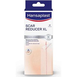 Hansaplast Scar Reducer XL Επιθέματα Ανάπλασης για Ουλές 21 Τεμάχια HANSAPLAST Αναπλαστικές Κρέμες