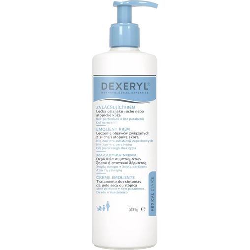 Dexeryl Emollient Cream Ενυδατική Κρέμα Σώματος για Ξηρές Επιδερμίδες 500g