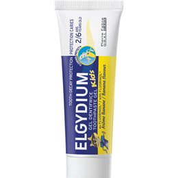 Elgydium Kids Banana 500pmm - Παιδική Οδοντόκρεμα με Γεύση Μπανάνα 2-6 χρονών 50ml  Οδοντόκρεμες