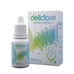 Delictase Oral Drops Πόσιμες Σταγόνες για Βρέφη 15ml  Παιδικά Συμπληρώματα