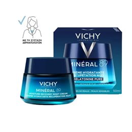 Vichy Mineral 89 Κρέμα Νύχτας Αποκατάστασης της Ενυδάτωσης με Καθαρή Μελατονίνη 50 ml VICHY Ενυδάτωση