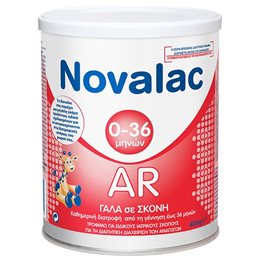 Novalac AR Γάλα σε Σκόνη για Διαχείριση των Αναγωγών από την Γέννηση έως 36m 400g  Βρεφικά Γάλατα