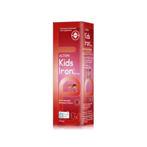 Altion Kids Iron Παιδικό Spray για Εύκολη & Αποτελεσματική Πρόσληψη Σιδήρου, 30ml