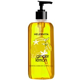 Helenvita Shower Gel & Bubble Bath Ginger Lemon, Αφρόλουτρο 490ml HELENVITA Αφρόλουτρα