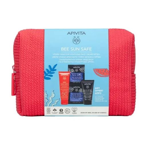 Apivita Promo Bee Sun Safe Καταπραϋντική Κρέμα Προσώπου για Ευαίσθητες Επιδερμίδες SPF50+ 50ml