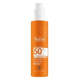 Avene Eau Thermale Spray Solaire 100% Invisible Αντιηλιακό Σπρέυ SPF50+, 200ml AVENE Αντηλιακά Σώματος