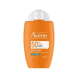 Avene Eau Thermale Ultra Fluid Oil Control Αντηλιακή Κρέμα Προσώπου SPF50+ 50ml AVENE Αντηλιακά Προσώπου