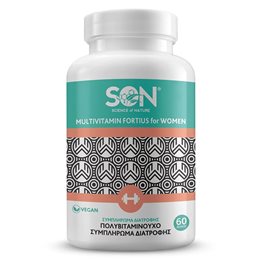 Science of Nature Multivitamin Fortius Women Βιταμίνη για Αντιοξειδωτικό 60 κάψουλες SCIENCE OF NATURE Πολυβιταμίνες