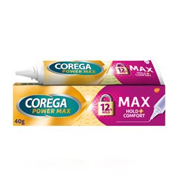 Corega Max Hold + Comfort Στερεωτική Κρέμα Τεχνητής Οδοντοστοιχίας 40 g COREGA Τεχνητή Οδοντοστοιχία