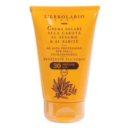 L' Erbolario Crema Solare con Carota Sesamo & Karite SPF30 75ml L ERBOLARIO Αντηλιακά Προσώπου