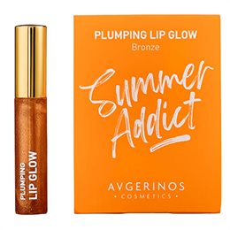 Avgerinos Cosmetics Summer Addict Plumping Lip Glow Bronze 5ml  Χείλη