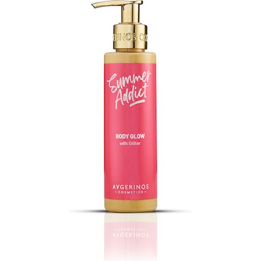 Avgerinos Cosmetics Summer Addict Body Glow Ενυδατική Κρέμα Σώματος με Άρωμα Βανίλια 150ml