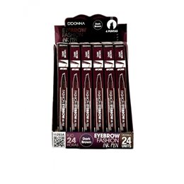 DDonna Eyebrow Fashion Ink Pen Dark Broun 4g 1 τμχ  Μολύβια Ματιών-Χειλιών