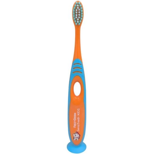 Frezyderm SensiTeeth Kids Soft Toothbrush Orange Οδοντόβουρτσα 1 τμχ