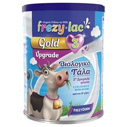 FrezyDerm Frezylac Gold 3 Βιολογικό Γάλα 2ης Βρεφικής Ηλικίας, 900gr FREZYLAC Βρεφικά Γάλατα