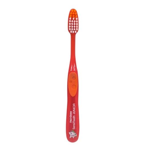 Frezyderm SensiTeeth Junior Toothbrush Red Οδοντόβουρτσα 1 τμχ