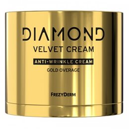 Frezyderm Diamond Velvet Anti-Wrinkle Cream Gold Overage Ενυσχυμένη Κρέμα Αντιγήρανσης 50ml FREZYDERM Αντιγήρανση