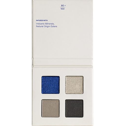 Korres Korres Real Color Eyeshadow Palette 02 Smokey Sea-Παλέτα Σκιών, 4gr