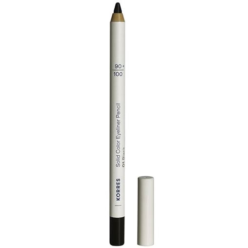 Korres Solid Color Eyeliner Pencil Μολύβι Ματιών 01 Black 1.2gr