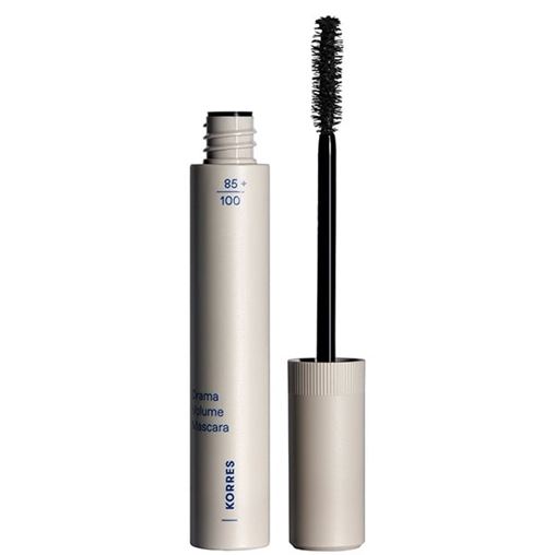 Korres Drama Volume Mascara 01 Black Μαύρη Μάσκαρα για Έντονο Χρώμα, Όγκο & Μήκος, 13ml