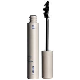 Korres Drama Curl Mascara Μάσκαρα Μαύρη 01 Black, με Καμπυλωτό Βουρτσάκι για Άμεσο Lash-Lift 13ml KORRES Βλέφαρίδες