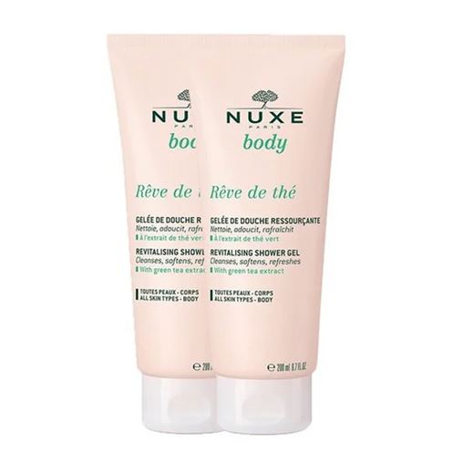 Nuxe Promo (1+1 Δώρο) Body Reve De The Revitalising Shower Gel Αναζωογονητικό Αφρόλουτρο 2x200ml