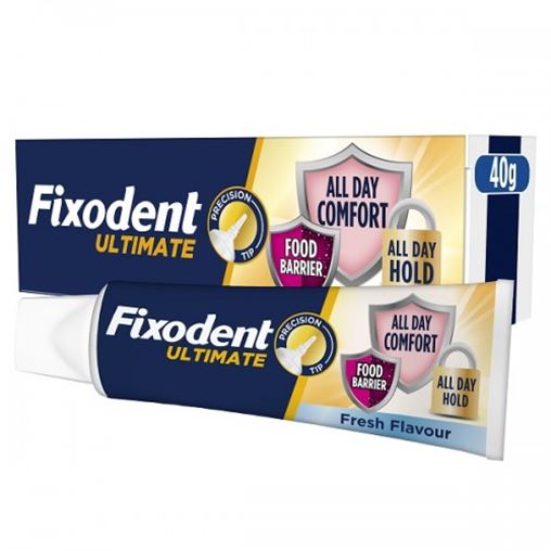 Fixodent Plus Στερεωτική Κρέμα για Τεχνητές Οδοντοστοιχίες 40 gr