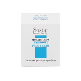 Sostar Mornin' Glow Hydrogel Face Cream Ενυδατική Gel-Cream Προσώπου 50 ml  Ενυδάτωση
