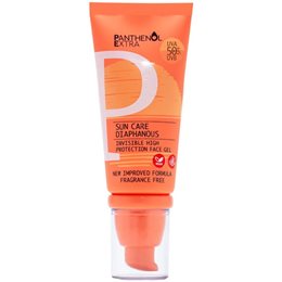 Medisei Panthenol Extra Sun Care Diaphanous Αντηλιακό Gel Προσώπου SPF50 50ml MEDISEI Αντηλιακά Προσώπου