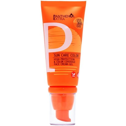 Medisei Panthenol Extra Sun Care Color SPF30 Έγχρωμο Αντηλιακό Τζελ Προσώπου 50ml
