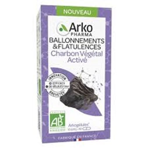 Arkopharma Arkocaps Carbo Activ Συμπλήρωμα Διατροφής με Φυτικό Άνθρακα 40 κάψουλες