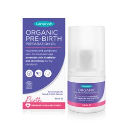 Lansinoh Birth Prep & Recovery Organic Massage Oil Οργανικό Λάδι Προετοιμασίας Πριν τον Τοκετό 50ml LANSINOH Ραγάδες