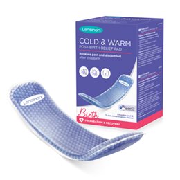Lansinoh Cold & Warm Post Birth Relief Pad για την Ευαίσθητη Περιοχή  Διαφορα