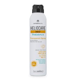 Heliocare 360 Pediatrics Transparent Spray Παιδικό Αδιάβροχο Αντηλιακό Spf50+ 200ml  Βρεφικά / Παιδικά  Αντηλιακά