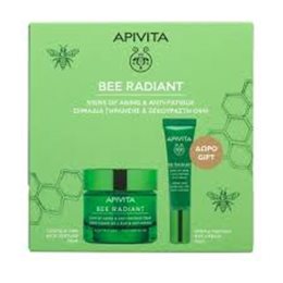 Apivita Promo Bee Radiant Signs of Aging & Anti-Fatigue Rich Cream (50ml) & Δώρο Eye Cream (15ml)  Πακέτα