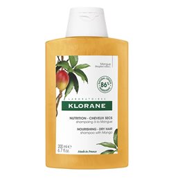 Klorane Mango Butter - Σαμπουάν Θρέψης με Βούτυρο Μάνγκο για Ξηρά μαλλιά ,200ml KLORANE Σαμπουαν