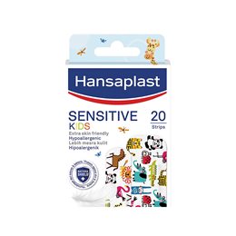 Hansaplast Sensitive Kids - Αυτοκόλλητο Επίθεμα για Τραύματα με Φιγούρες από Ζωάκια ,20τμχ HANSAPLAST Αυτοκόλλητα Επιθέματα Μικροτραυμάτων