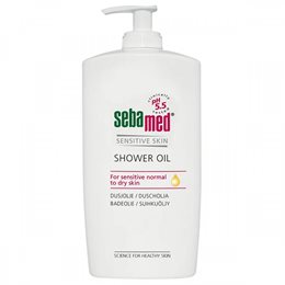 Sebamed Sensitive Skin Shower Oil Ελαιώδες Αφρόλουτρο για Ξηρό & Ερεθισμένο Δέρμα 500ml SEBAMED Αφρόλουτρα