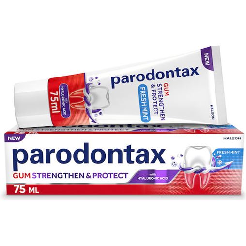Parodontax Gum Strengthen & Protect Fresh Mint Οδοντόκρεμα με Υαλουρονικό Οξύ 120ml
