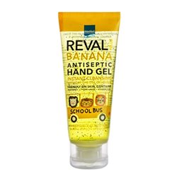 Intermed Reval Plus Banana Kids Antiseptic Hand Gel - Παιδικό Αντισηπτικό Χεριών,75ml REVAL Αντισηπτικά