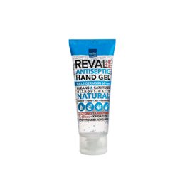 Intermed Reval Plus Antiseptic Hand Gel Natural - Αντισηπτικό Τζελ Χεριών Χωρίς Άρωμα ,75ml REVAL Αντισηπτικά