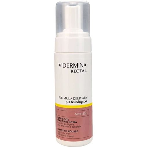 Epsilon Health Vidermina Rectal Mousse Αφρός Καθαρισμού για Αιμορροΐδες 165ml