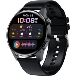  Kepler S25 Smartwatch Βιομετρικό Ρολόι σε Μαύρο Χρώμα ,1τεμ   Διαφορα