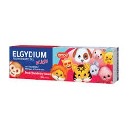 Elgydium Kids Emoji Fresh Strawberry Toothpaste Οδοντόκρεμα για Παιδιά 3-6 ετών 50 ml ELGYDIUM Οδοντόκρεμες