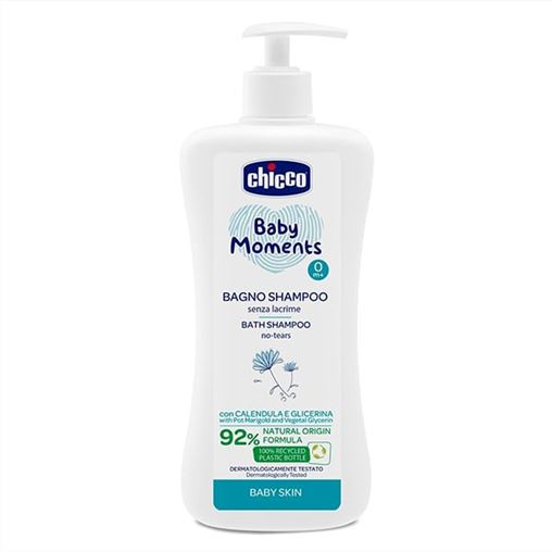 Chicco Baby Moments Αφρόλουτρο & Σαμπουάν 500ml
