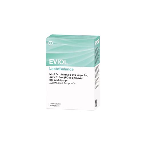 Eviol LactoBalance με Προβιοτικά και Πρεβιοτικά 30 κάψουλες