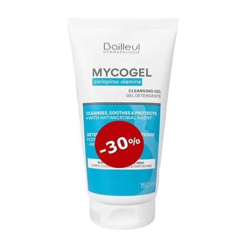 Biorga Mycogel Gel Nettoyant Moussant Καθαριστικό Αντισηπτικό Gel Προσώπου & Σώματος, 150ml