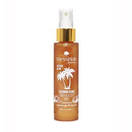 Messinian Spa Golden Glow Shimmering Hair & Body Mist Coconut Heliotrope & Vanilla 100ml MESSINIAN SPA Body Mist