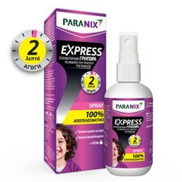 Paranix Express Αντιφθειρικό με Χτενάκι σε Spray για Παιδιά 95ml PARANIX Αντιφθειρικά