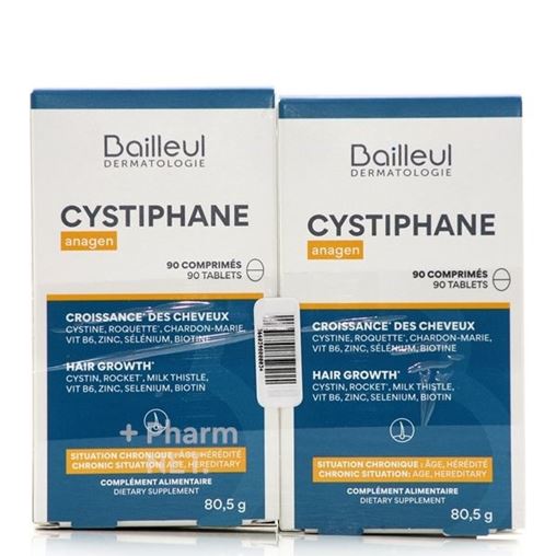 Bailleul Laboratoires Cystiphane Anagen Ειδικό Συμπλήρωμα Διατροφής 90 ταμπλέτες 1+1 Δωρο
